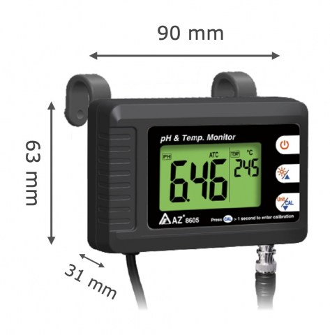 pH and Temperature Monitor